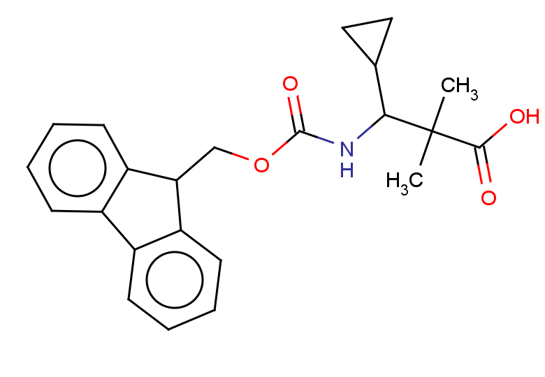 3-cyclopropyl-3-({[(9H-fluoren-9-yl)methoxy]carbonyl}amino)-2,2-dimethylpropanoic acid