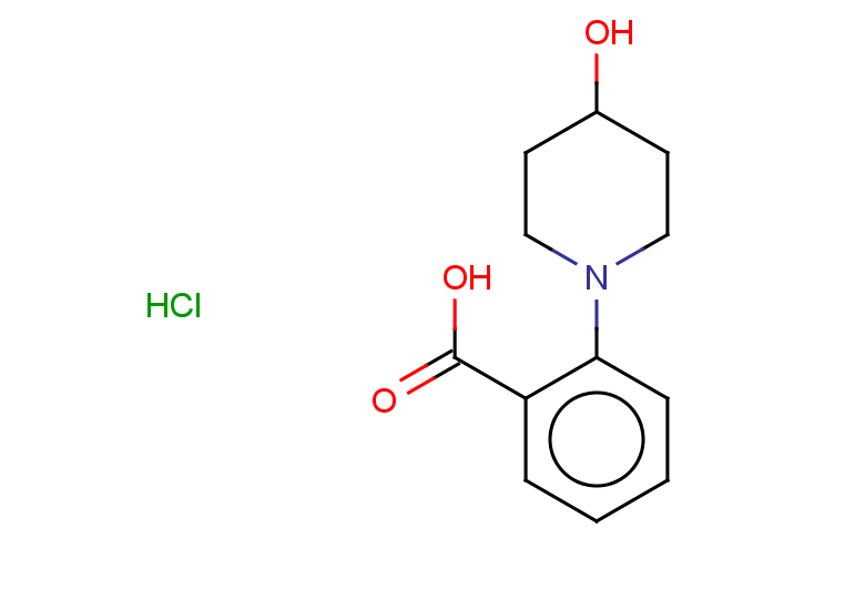 2-(4-hydroxypiperidin-1-yl)benzoic acid hydrochloride