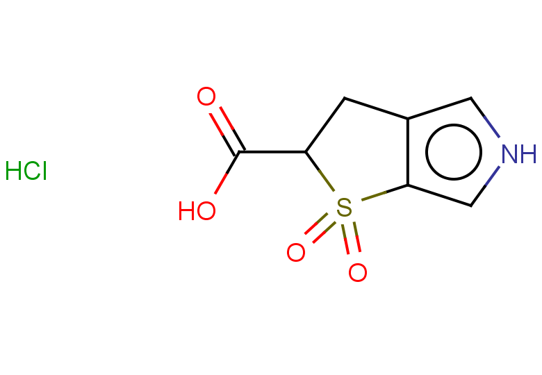 1,1-dioxo-2H,3H,5H-1lambda6-thieno[2,3-c]pyrrole-2-carboxylic acid hydrochloride