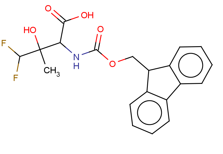2-({[(9H-fluoren-9-yl)methoxy]carbonyl}amino)-4,4-difluoro-3-hydroxy-3-methylbutanoic acid