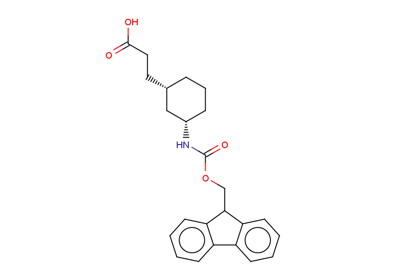 rac-3-[(1R,3R)-3-({[(9H-fluoren-9-yl)methoxy]carbonyl}amino)cyclohexyl]propanoic acid, cis