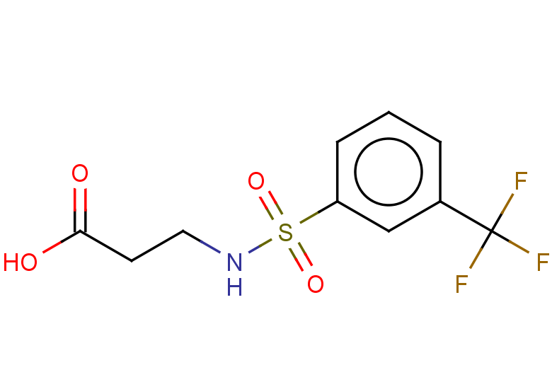 3-[3-(trifluoromethyl)benzenesulfonamido]propanoic acid