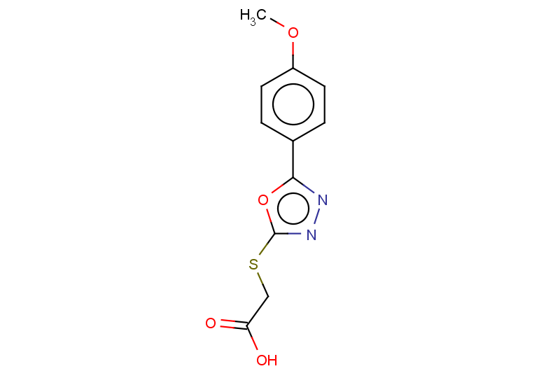 2-{[5-(4-methoxyphenyl)-1,3,4-oxadiazol-2-yl]sulfanyl}acetic acid