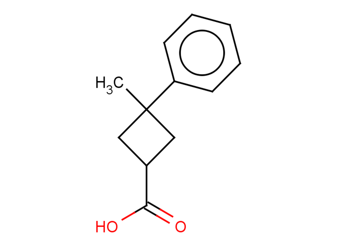 3-methyl-3-phenylcyclobutane-1-carboxylic acid, Mixture of diastereomers