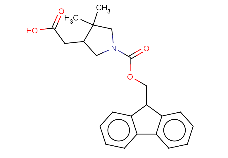 2-(1-{[(9H-fluoren-9-yl)methoxy]carbonyl}-4,4-dimethylpyrrolidin-3-yl)acetic acid