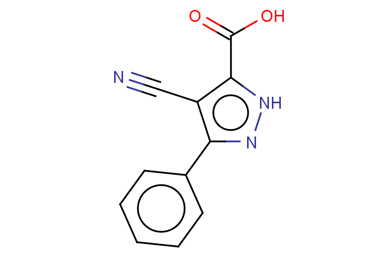 4-cyano-3-phenyl-1H-pyrazole-5-carboxylic acid