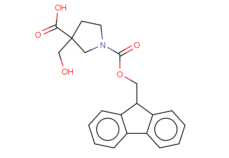 1-{[(9H-fluoren-9-yl)methoxy]carbonyl}-3-(hydroxymethyl)pyrrolidine-3-carboxylic acid