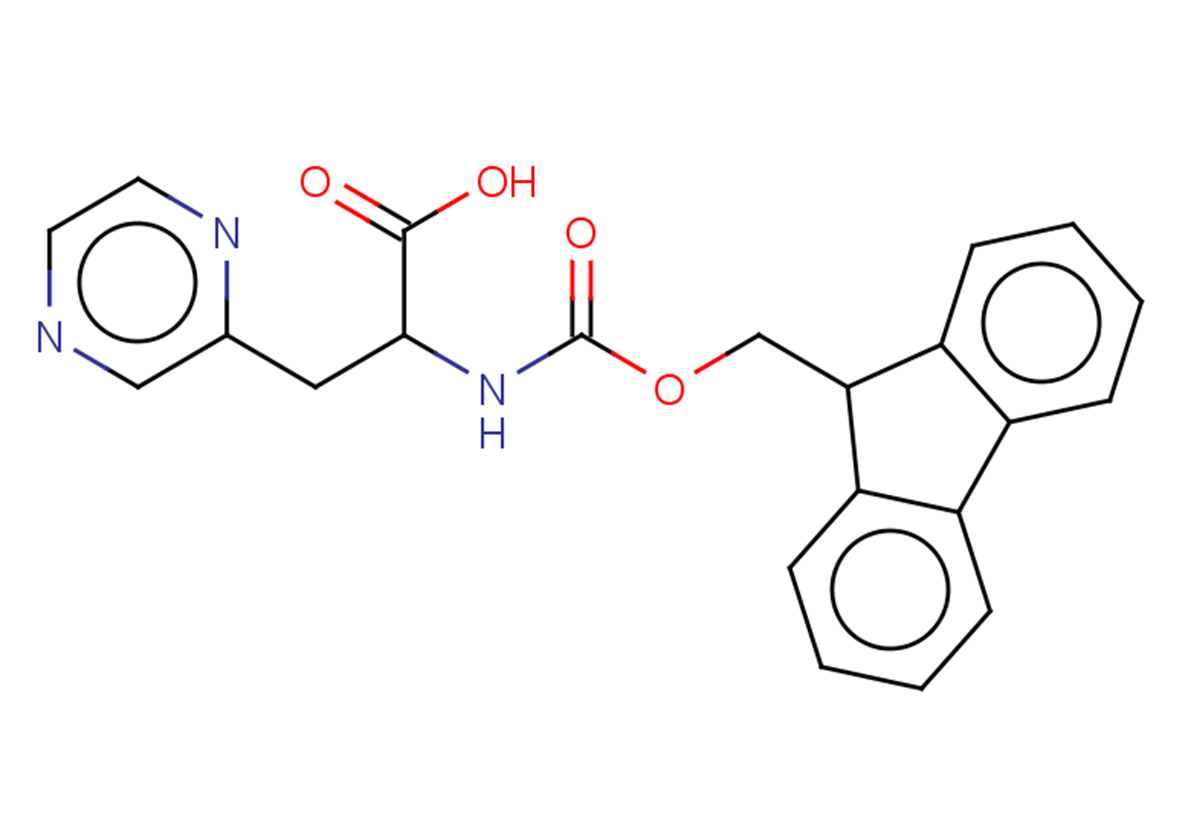 2-({[(9H-fluoren-9-yl)methoxy]carbonyl}amino)-3-(pyrazin-2-yl)propanoic acid