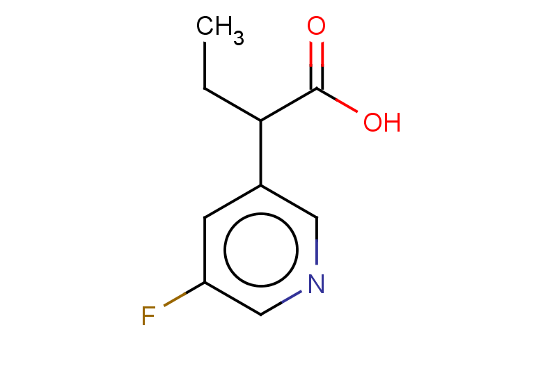 2-(5-fluoropyridin-3-yl)butanoic acid