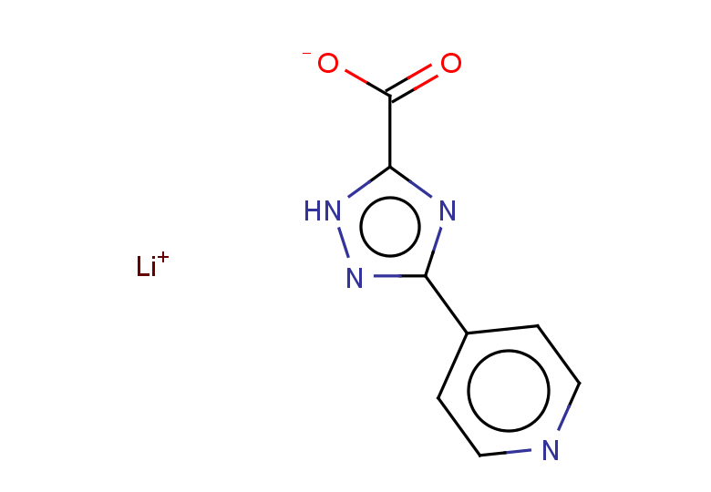 lithium 3-(pyridin-4-yl)-1H-1,2,4-triazole-5-carboxylate