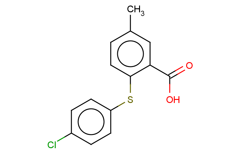 2-[(4-chlorophenyl)sulfanyl]-5-methylbenzoic acid
