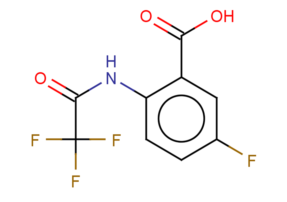 5-fluoro-2-(trifluoroacetamido)benzoic acid