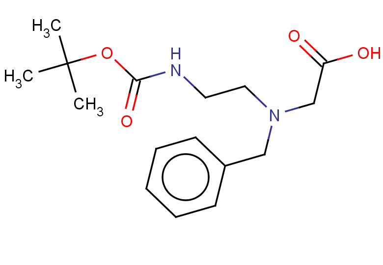 2-[benzyl(2-{[(tert-butoxy)carbonyl]amino}ethyl)amino]acetic acid