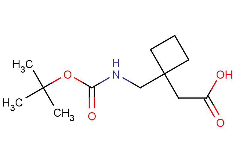 2-[1-({[(tert-butoxy)carbonyl]amino}methyl)cyclobutyl]acetic acid