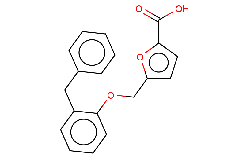 5-[(2-benzylphenoxy)methyl]furan-2-carboxylic acid