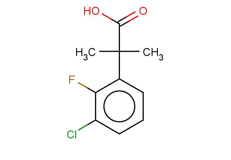 2-(3-chloro-2-fluorophenyl)-2-methylpropanoic acid