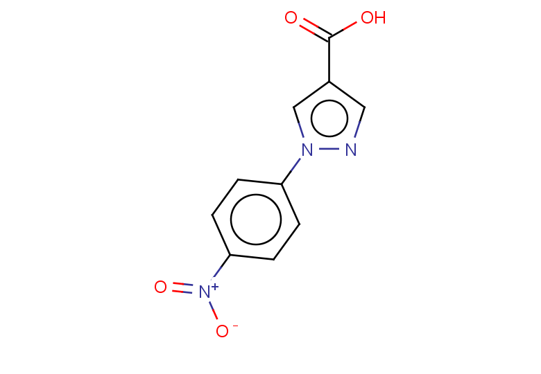 1-(4-nitrophenyl)-1H-pyrazole-4-carboxylic acid