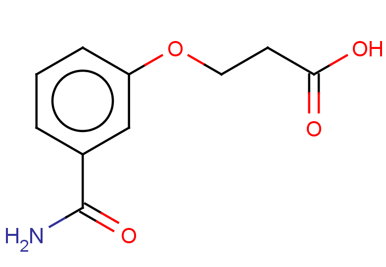 3-(3-carbamoylphenoxy)propanoic acid