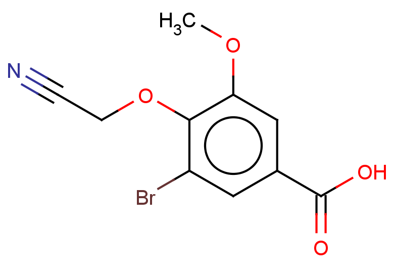 3-BROMO-4-(CYANOMETHOXY)-5-METHOXYBENZOIC ACID