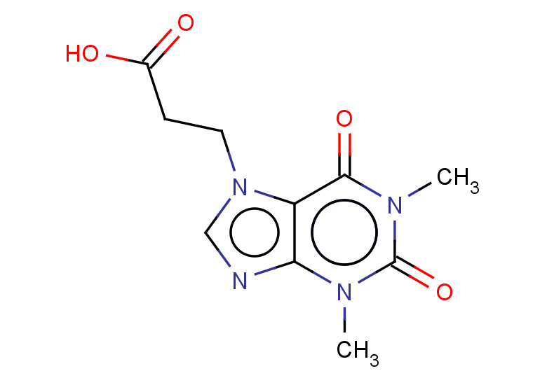 3-(1,3-dimethyl-2,6-dioxo-2,3,6,7-tetrahydro-1H-purin-7-yl)propanoic acid