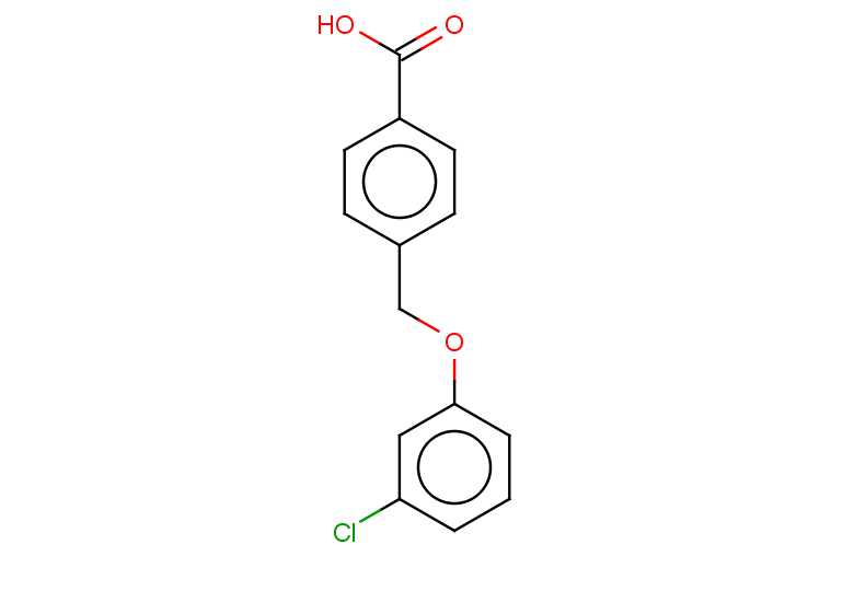 4-(3-chlorophenoxymethyl)benzoic acid