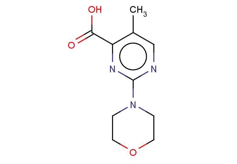 5-methyl-2-(morpholin-4-yl)pyrimidine-4-carboxylic acid