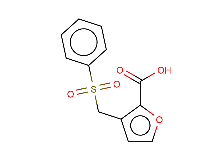 3-[(benzenesulfonyl)methyl]furan-2-carboxylic acid