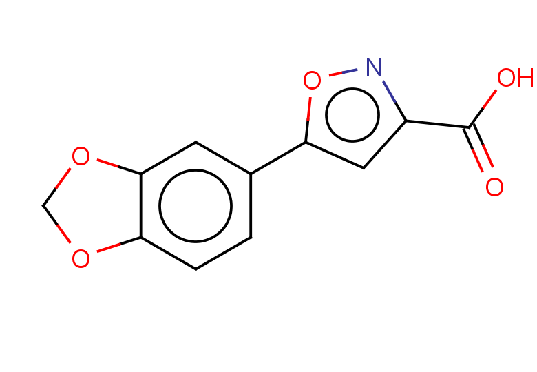 5-(1,3-dioxaindan-5-yl)-1,2-oxazole-3-carboxylic acid