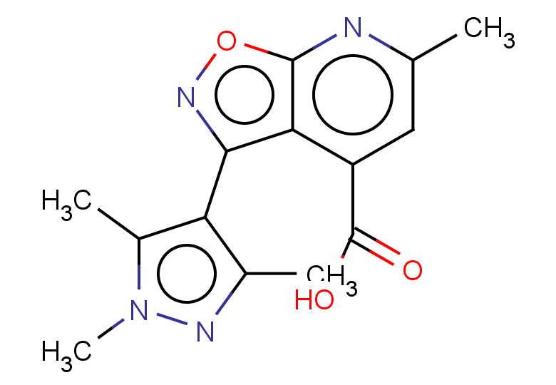 6-methyl-3-(trimethyl-1H-pyrazol-4-yl)-[1,2]oxazolo[5,4-b]pyridine-4-carboxylic acid