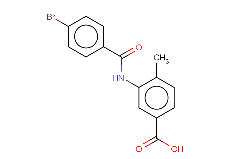 3-(4-bromobenzamido)-4-methylbenzoic acid