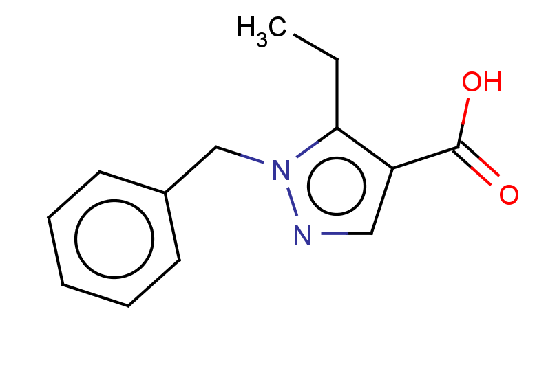 1-benzyl-5-ethyl-1H-pyrazole-4-carboxylic acid