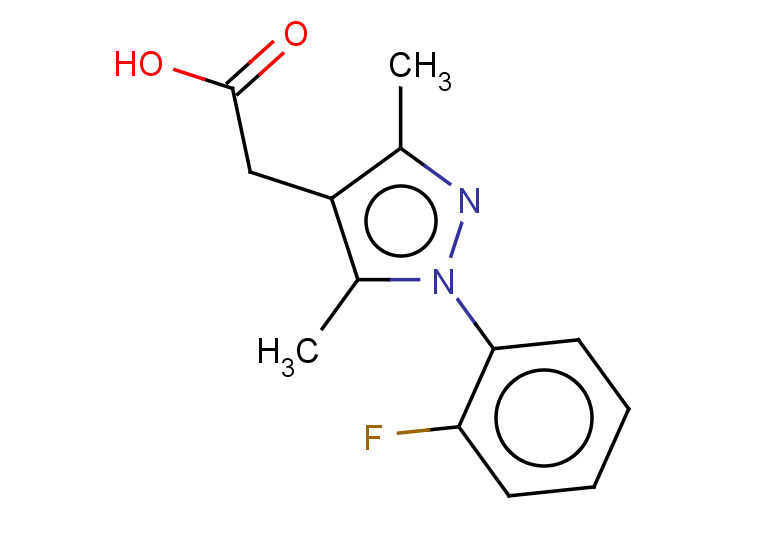 2-[1-(2-fluorophenyl)-3,5-dimethyl-1H-pyrazol-4-yl]acetic acid