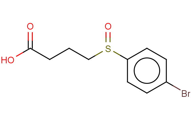 4-(4-bromobenzenesulfinyl)butanoic acid