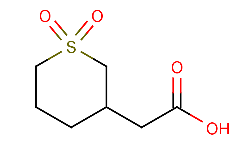 2-(1,1-dioxo-1lambda6-thian-3-yl)acetic acid