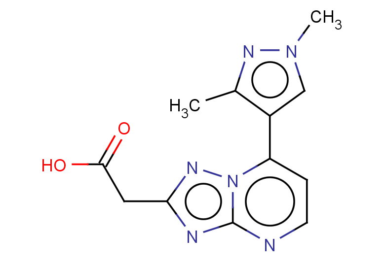 2-[7-(1,3-dimethyl-1H-pyrazol-4-yl)-[1,2,4]triazolo[1,5-a]pyrimidin-2-yl]acetic acid