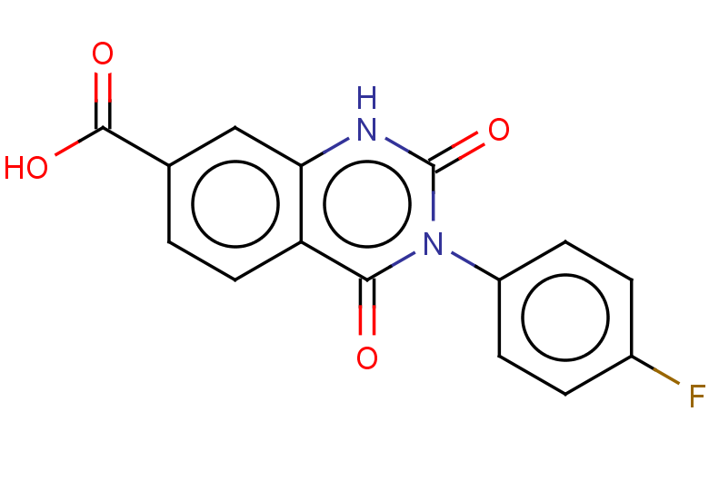 3-(4-fluorophenyl)-2,4-dioxo-1,2,3,4-tetrahydroquinazoline-7-carboxylic acid
