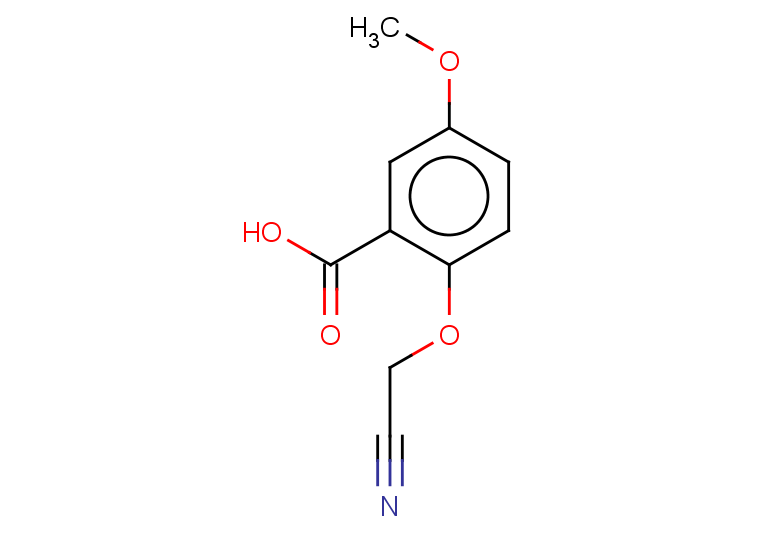 2-(cyanomethoxy)-5-methoxybenzoic acid
