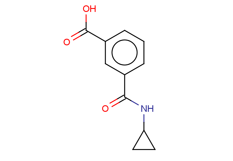 3-(cyclopropylcarbamoyl)benzoic acid