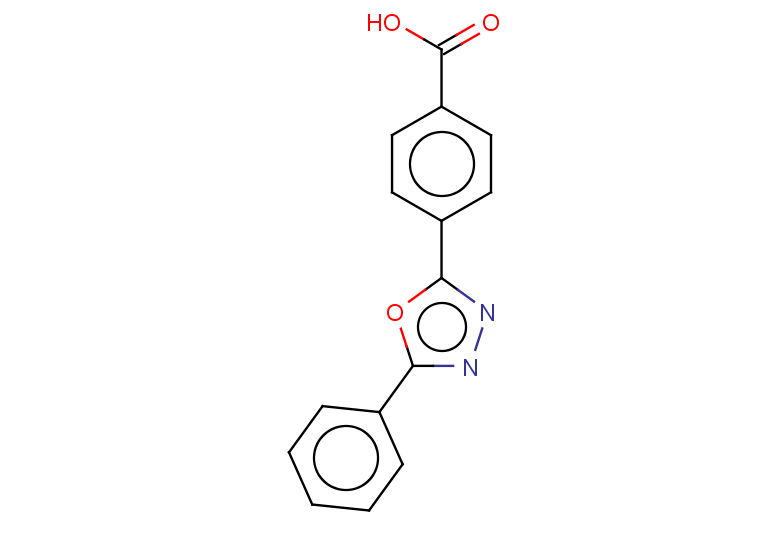 4-(5-phenyl-1,3,4-oxadiazol-2-yl)benzoic acid