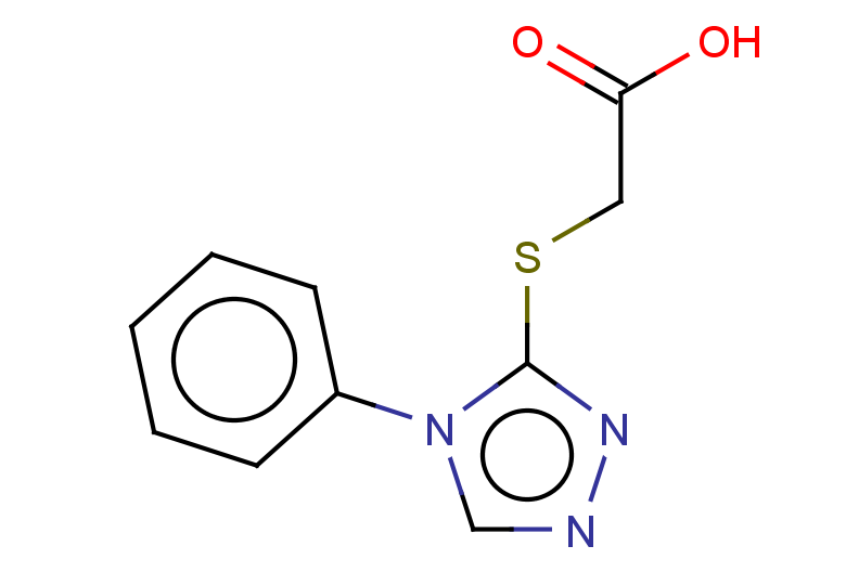 2-[(4-phenyl-4H-1,2,4-triazol-3-yl)sulfanyl]acetic acid
