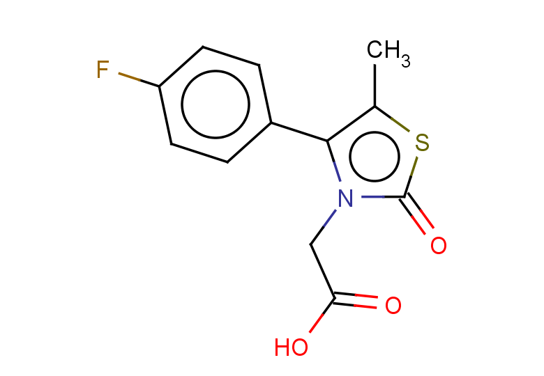 2-[4-(4-fluorophenyl)-5-methyl-2-oxo-2,3-dihydro-1,3-thiazol-3-yl]acetic acid