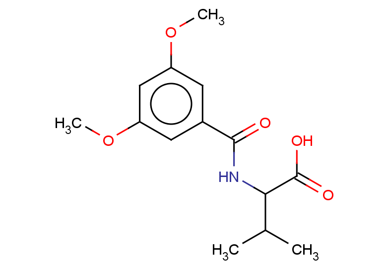2-[(3,5-dimethoxyphenyl)formamido]-3-methylbutanoic acid