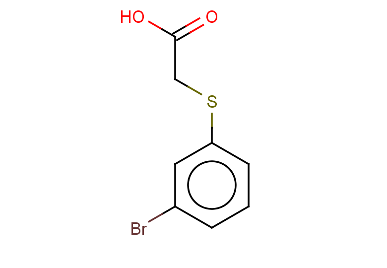 2-[(3-bromophenyl)sulfanyl]acetic acid