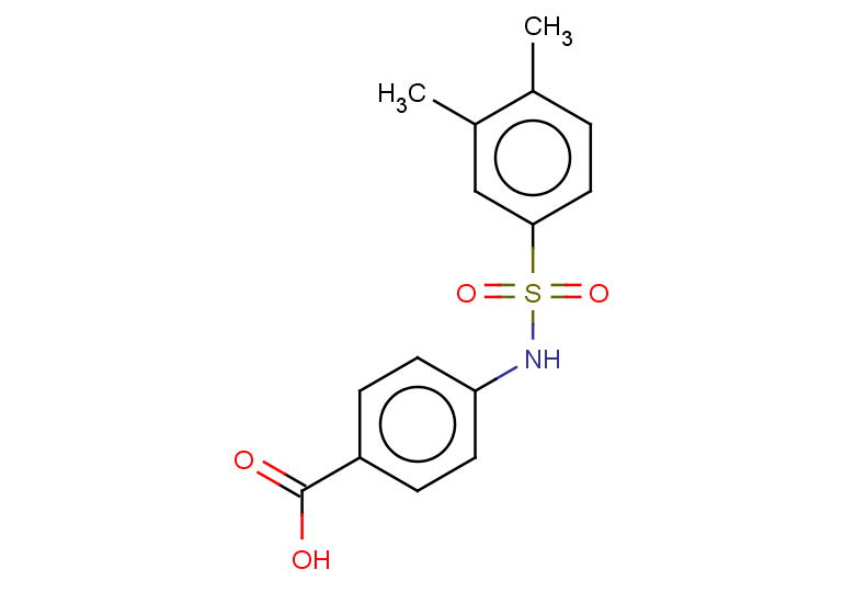 4-(3,4-dimethylbenzenesulfonamido)benzoic acid