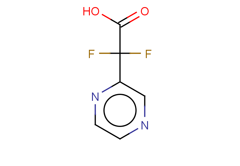 2,2-difluoro-2-(pyrazin-2-yl)acetic acid