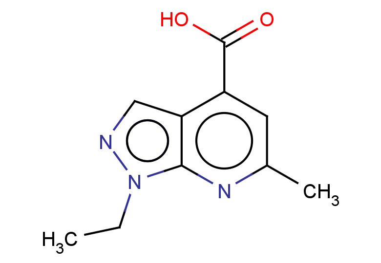 1-ethyl-6-methyl-1H-pyrazolo[3,4-b]pyridine-4-carboxylic acid