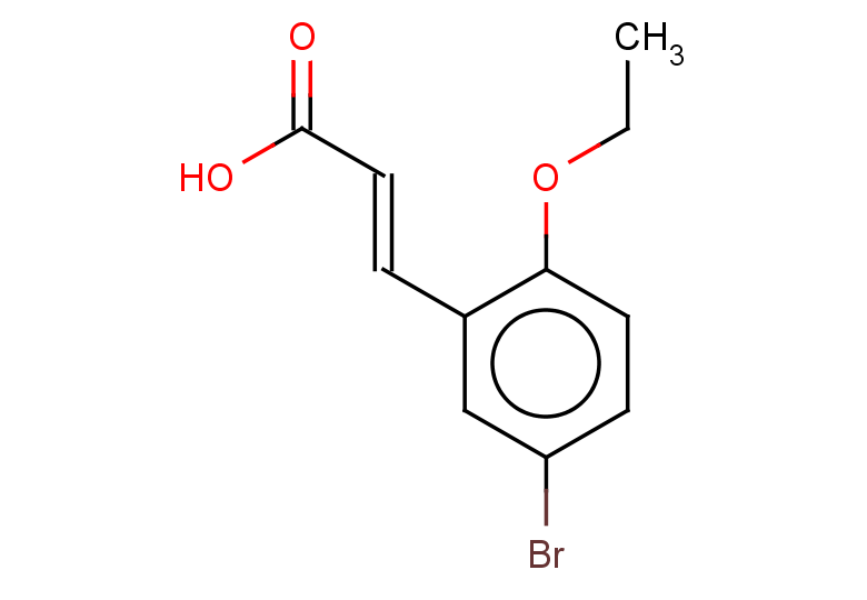 (2E)-3-(5-bromo-2-ethoxyphenyl)prop-2-enoic acid
