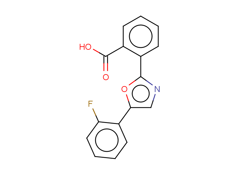 2-[5-(2-fluorophenyl)-1,3-oxazol-2-yl]benzoic acid