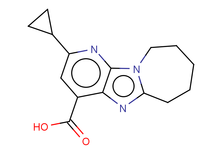 4-cyclopropyl-1,3,8-triazatricyclo[7.5.0.0,2,7]tetradeca-2,4,6,8-tetraene-6-carboxylic acid