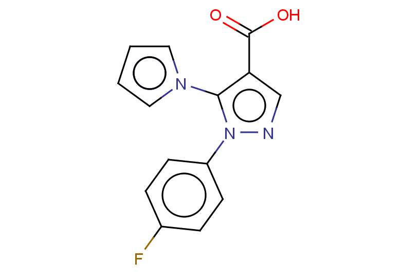 1-(4-fluorophenyl)-5-(1H-pyrrol-1-yl)-1H-pyrazole-4-carboxylic acid